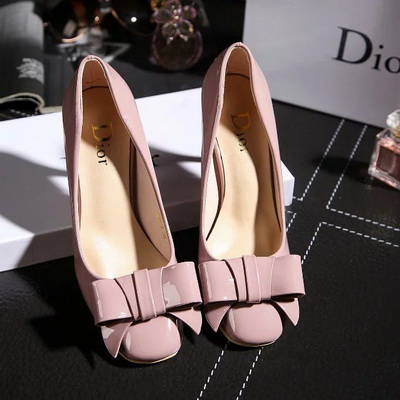 DIOR Shallow mouth kitten heel Shoes Women--010